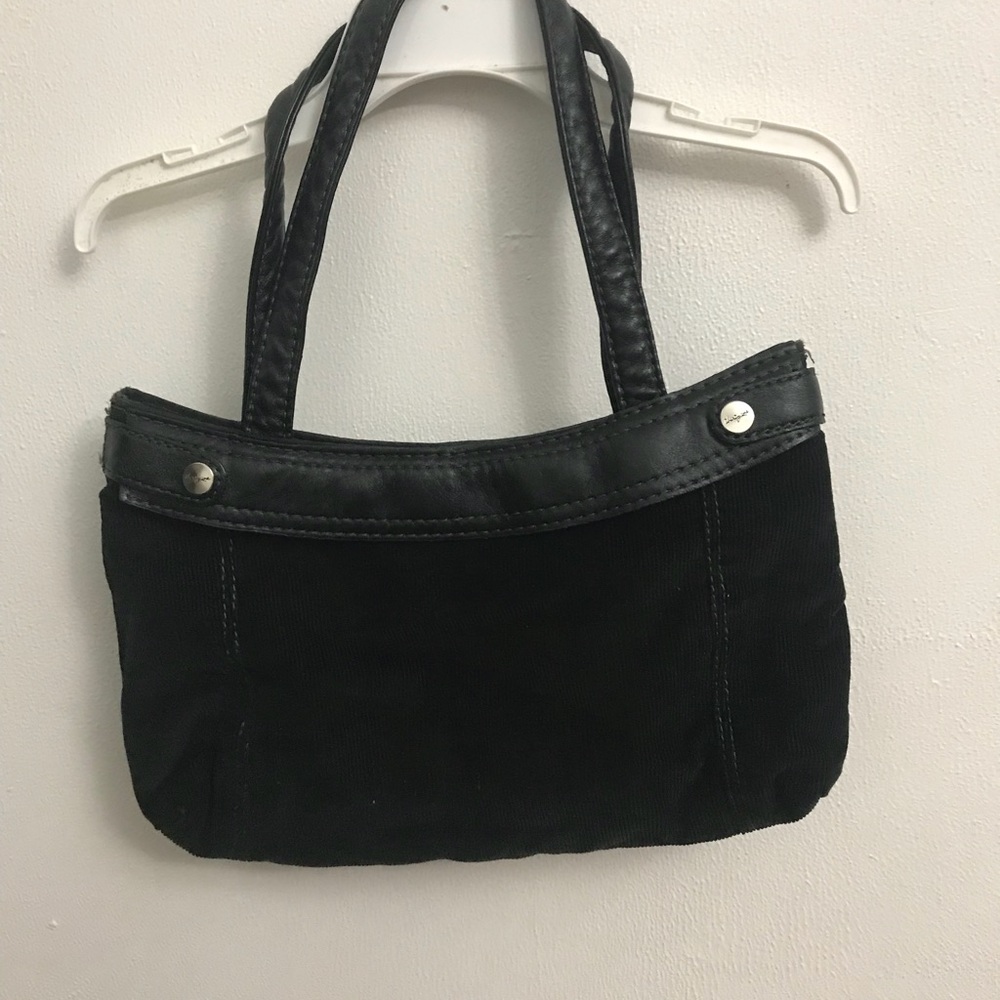 Thirty One Black purse with black skirt 14x5x9